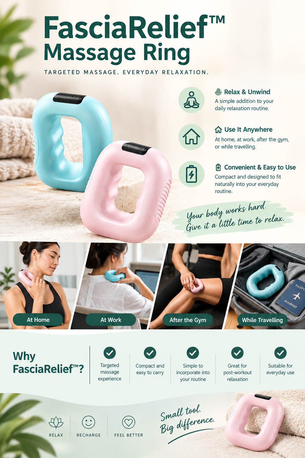FasciaRelief™ Massage Ring