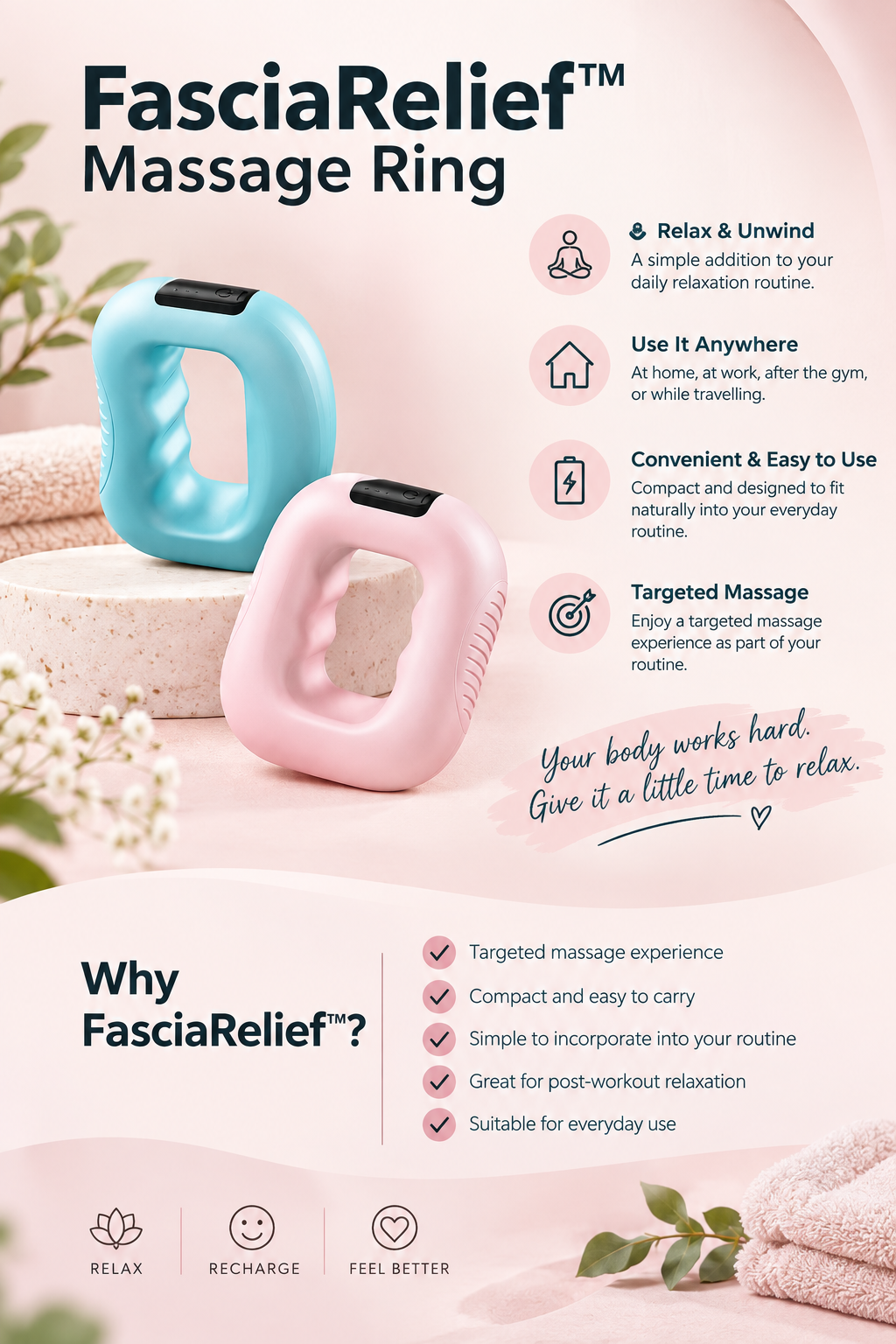 FasciaRelief™ Massage Ring